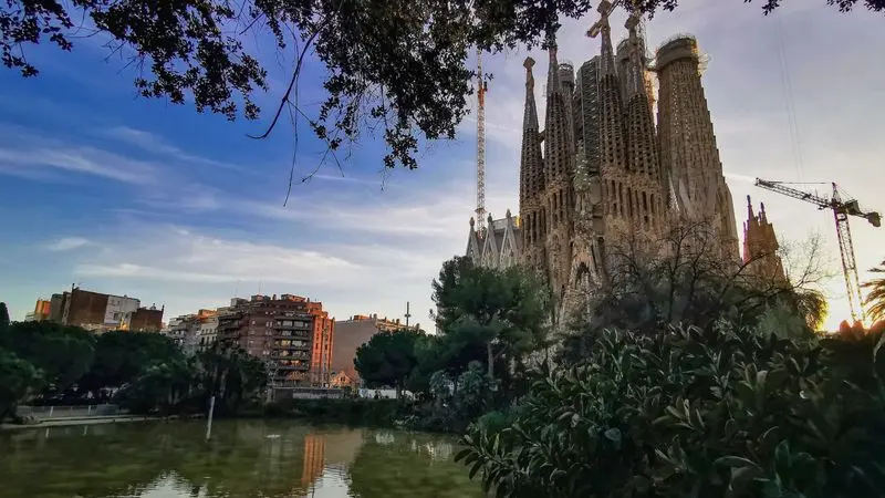Sagrada Familia basilica in Barcelona